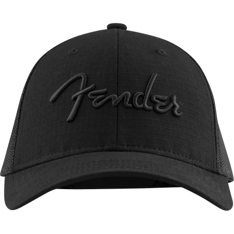 Fender® Snap Back Pick Holder Hat, Black