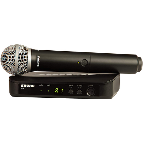 Shure Wireless Vocal System with PG58 BLX24/PG58