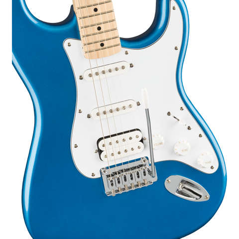 Fender  Affinity Series™ Stratocaster® HSS Pack, Maple Fingerboard, Lake Placid Blue, Gig Bag, 15G - 120V