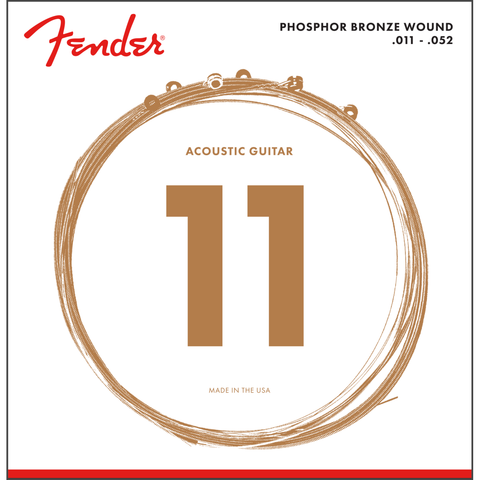 Fender 60CL Phosphor Bronze Acoustic Guitar Strings