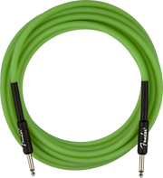 Fender Professional Glow in the Dark Cables, 18.6 Ft