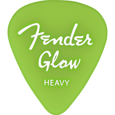 Fender Glow In The Dark 351 Picks, 12-Pack