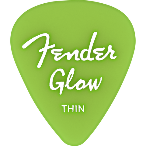 Fender Glow In The Dark 351 Picks, 12-Pack