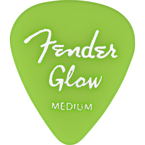 Fender Glow In The Dark 351 Picks, 12-Pack