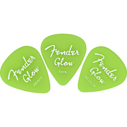 Fender Glow In The Dark 351 Picks, 12-Pack