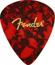 Fender Pick Shape Logo Coasters, 4-Pack, Multi-Color