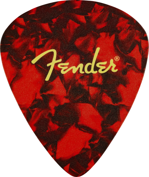 Fender Pick Shape Logo Coasters, 4-Pack, Multi-Color