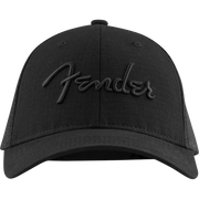 Fender® Snap Back Pick Holder Hat, Black