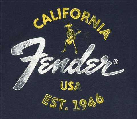 Fender® Baja Blue T-Shirt, Blue