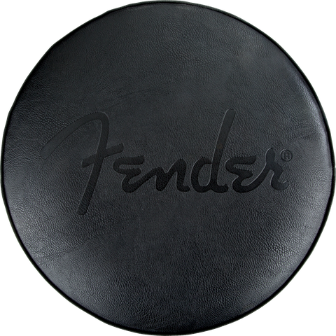 Fender® Embossed Black Logo Barstool