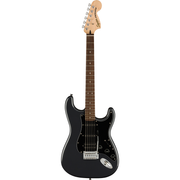 Fender Affinity Series™ Stratocaster® HSS Pack, Laurel Fingerboard, Charcoal Frost Metallic, Gig Bag, 15G - 120V