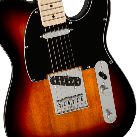 Fender Affinity Series™ Telecaster Electric Guitar,  Maple Fingerboard, Black Pickguard