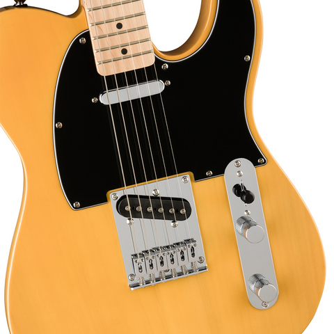 Fender Affinity Series™ Telecaster Electric Guitar,  Maple Fingerboard, Black Pickguard