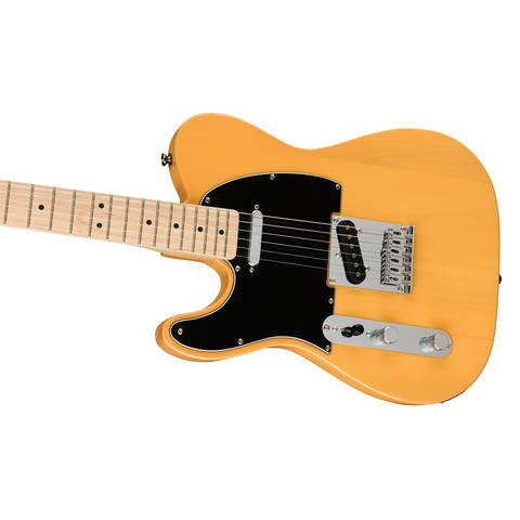 Affinity Series™ Telecaster® Left-Handed, Maple Fingerboard, Black Pickguard, Butterscotch Blonde