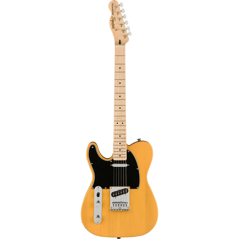 Affinity Series™ Telecaster® Left-Handed, Maple Fingerboard, Black Pickguard, Butterscotch Blonde