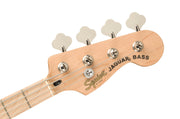 Fender Affinity Series™ Jazz Bass®, Maple Fingerboard, Black Pickguard, Black