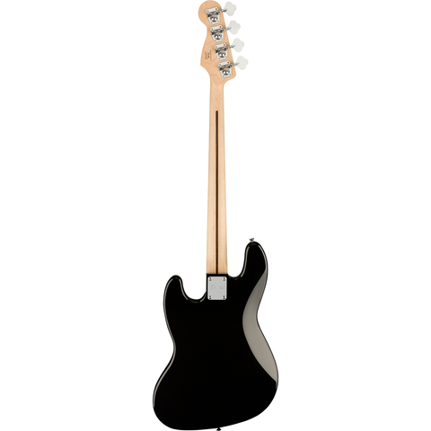 Fender Affinity Series™ Jazz Bass®, Maple Fingerboard, Black Pickguard, Black