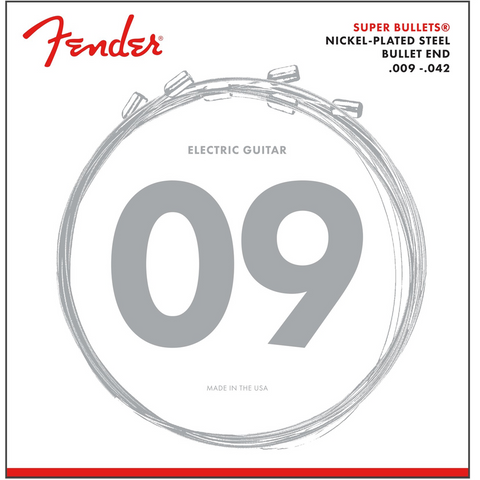Fender 3250 Super Bullet Nick-Plated Steel Strings