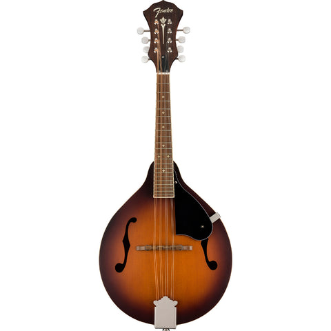 Fender PM-180E Mandolin, Walnut Fingerboard, Aged Cognac Burst