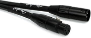 Fender Performance Series Three-Prong Output to Three-Prong Input Microphone Cable, 10FT Black