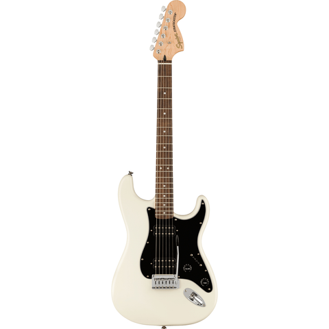 Affinity Series™ Stratocaster® HH, Laurel Fingerboard, Black Pickguard, Olympic White
