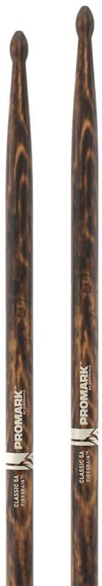 TX  Promark CLASSIC FireGrain Hickory Wood Tip Drum Stick