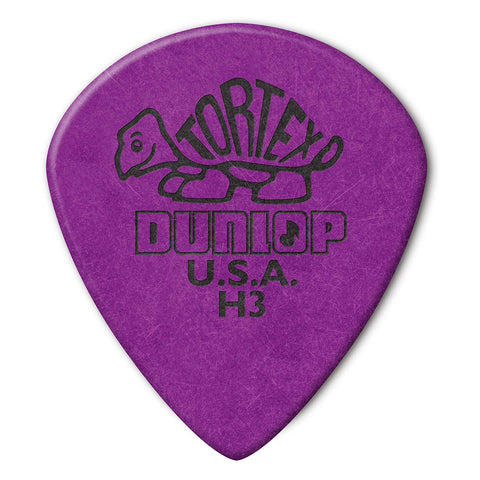 Dunlop 472RH3 Purple Tortex® Jazz III Single Guitar Pick