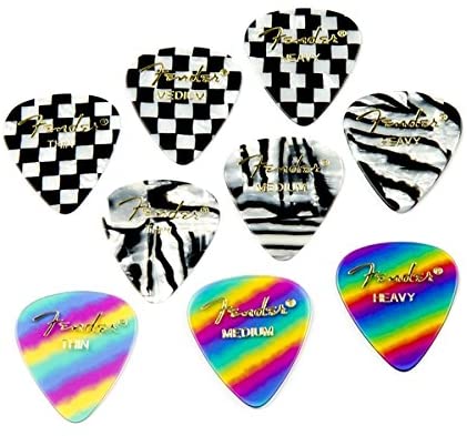 Fender Checker Graphic Pics 12 pack
