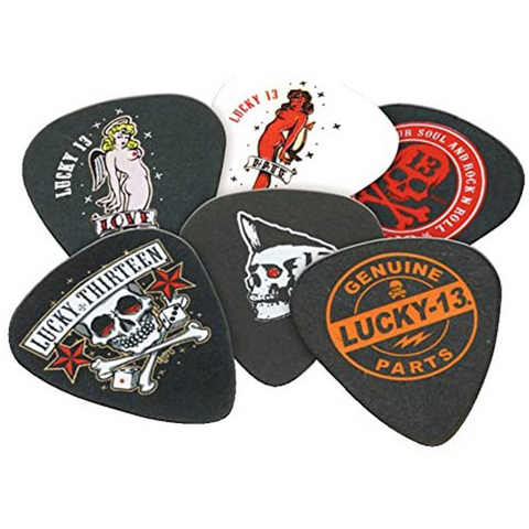 L13BP Dunlop Lucky 13 Picks 1.0