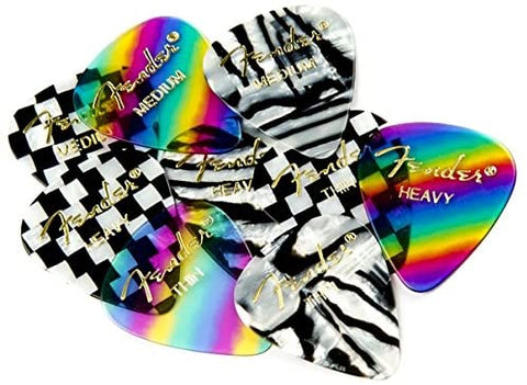 Fender Checker Graphic Pics 12 pack