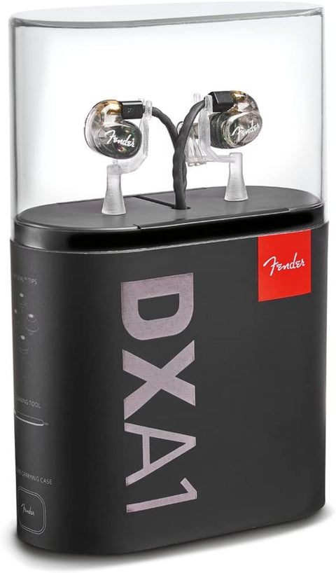 Fender DXA1 In-Ear Monitor, Charcoal