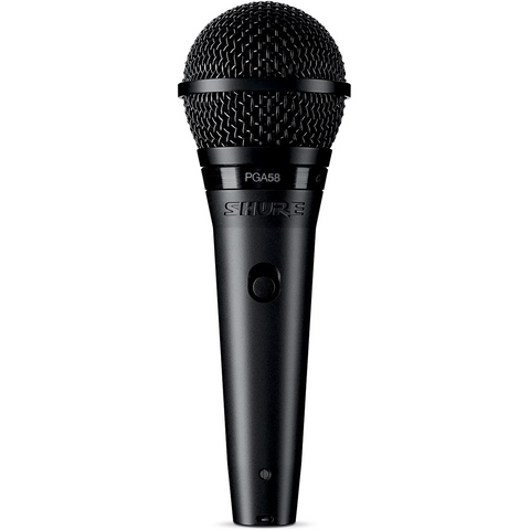 PGA58-QTR Shure Cardioid Dynamic Vocal Microphone 3-pin XLF Connect