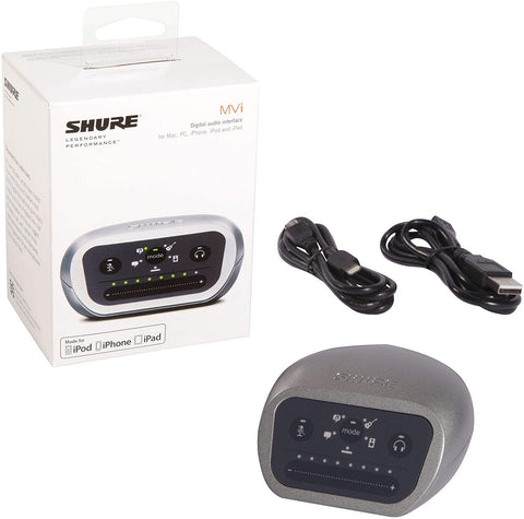 MVi/A-LTG Shure MVi-LTG Digital Audio Interface with USB & Lightning Cable