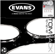ETP-G1CTD-R Evans Coated Tom Pack- Rock - (10", 12", 16")
