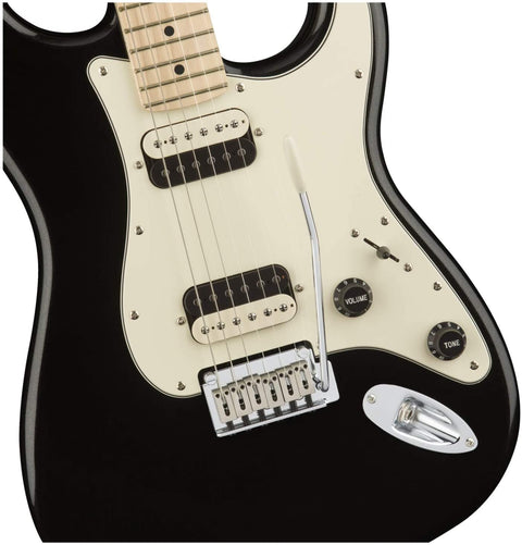 Fender Contemporary Strat HH Black Metallic Electric Guitar