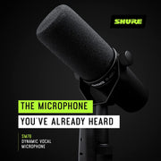 Shure SM7B Vocal Dynamic Microphone, Cardioid