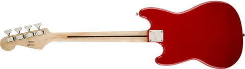 Fender Squier Bronco MN Electric Bass, Torino Red