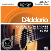 EXP D'Addario Coated Bronze  80/20 Strings