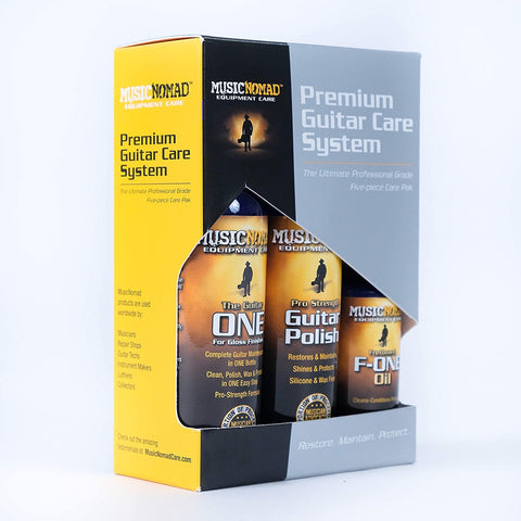 MN108 MusicNomad 5pc Premium Care Kit