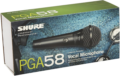 PGA58-LC Shure Cardioid Dynamic Vocal Microphone
