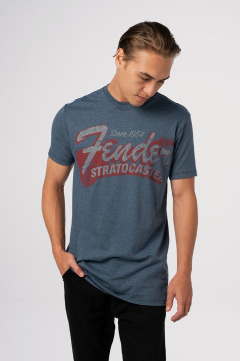 Fender® Since 1954 Strat T-Shirt, Blue Smoke