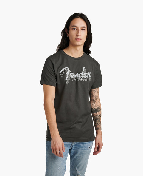Fender® Reflective Ink T-Shirt, Charcoal