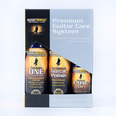 MN108 MusicNomad 5pc Premium Care Kit