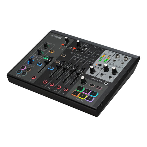 Yamaha AG-Series AG08 8-Channel Live Streaming Mixer