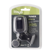 CTU-C5 BK Stagg Clip-on Chromatic Tuner
