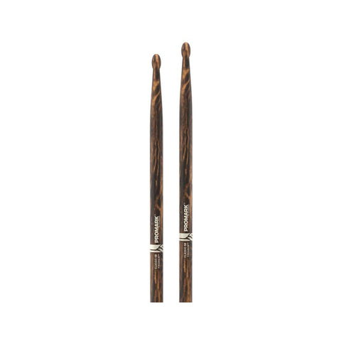 TX  Promark CLASSIC FireGrain Hickory Wood Tip Drum Stick