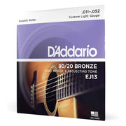 EJ D'Addario 80/20 Phosphor-Bronze  Strings