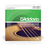 EJ D'Addario 80/20 Phosphor-Bronze  Strings