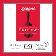 J812 D' Addario Prelude Single A-Strings Medium Tension