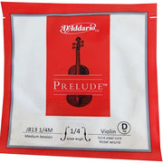 J813 D' Addario Prelude Single D-Strings Medium Tension